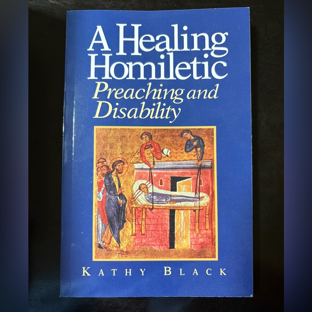 A Healing Homiletic Book by Kathy Black - Blue Cover